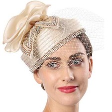 Fascinators Hat for Women Church Tea Party Headband Wedding Cocktail Hat Top