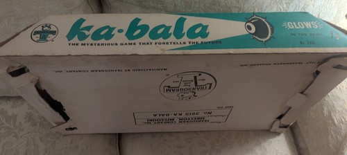 1967 Transogram Ka-Bala Fortune Teller Game--No. 3915--Complete - Picture 10 of 14