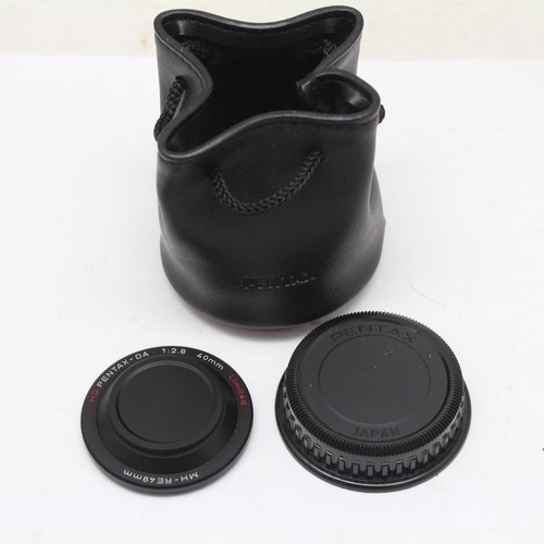 PENTAX HD DA 40mm F2.8 Limited Lens Black - Compact Prime Lens for DSLR - Picture 7 of 7