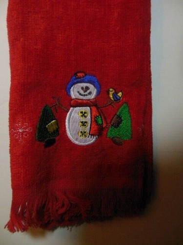 CHRISTMAS FINGERTIP TOWELS, 11"x 17", NEW - Picture 5 of 34