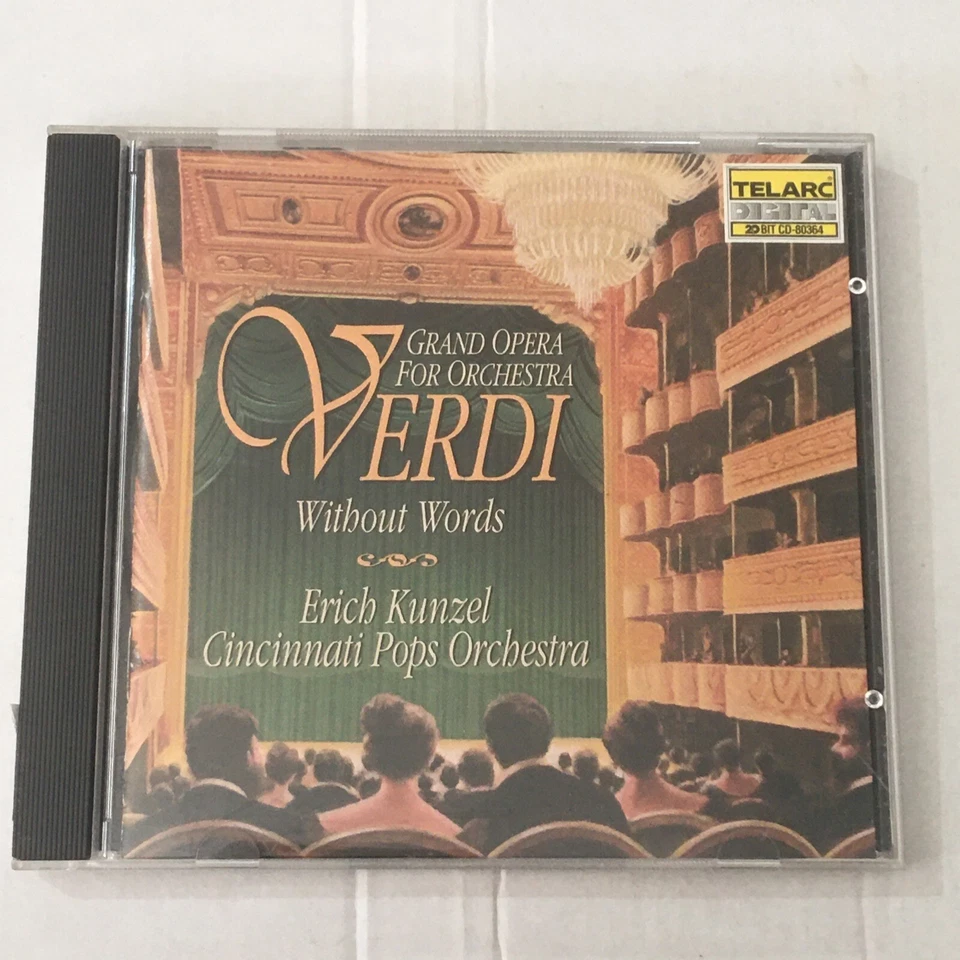 Verdi without Words: Grand Opera for Orchestra by Erich Kunzel (CD, 1995) - Image 2 of 4