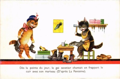 PC KATZEN SCHUHMACHER ANTHROPOMORPH (a2066)