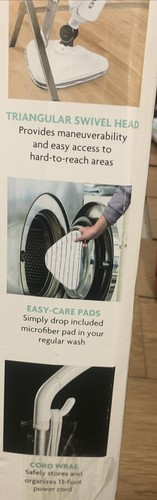 Ovente SteamFresh Electric Steam Mop Tile Steamer & Hard Wood Floor Cleaner - Picture 3 of 3