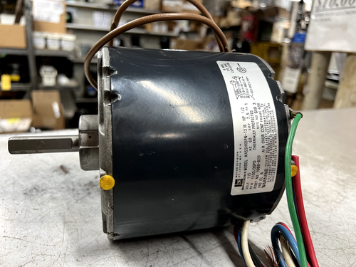 EMERSON KA55HXBPN-1316 1/2HP 1,100 RPM / 3SPD 115V 1 PH 60 HZ BLOWER MOTOR CCW - Picture 4 of 4