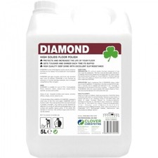 High Solids Floor Polish (25%) Clover Chemicals Diamond 5 Ltr