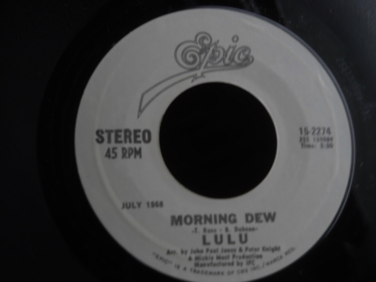 z23 EPIC 15-2274 POP ROCK LULU MORNING DEW TO SIR WITH LOVE | eBay