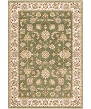 290x200 FANTASTICO TAPPETO DISEGNO ORIENTALE ORIENTE TABRIZ NAIN DESTOCK VERDE