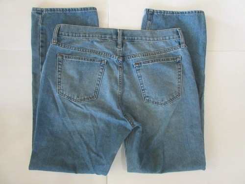 Old Navy Men's s/742837-09 Blue Whisker Faded Distressed Jeans 34x31* Regular - Picture 4 of 9
