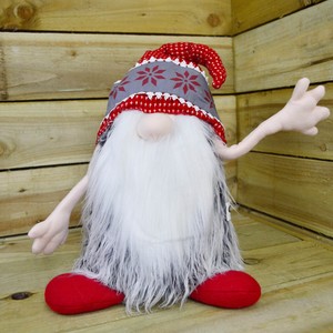 75cm Super Sized Festive Gonk with Red Hat and Long Arms Christmas Decoration 5020244982950 | eBay