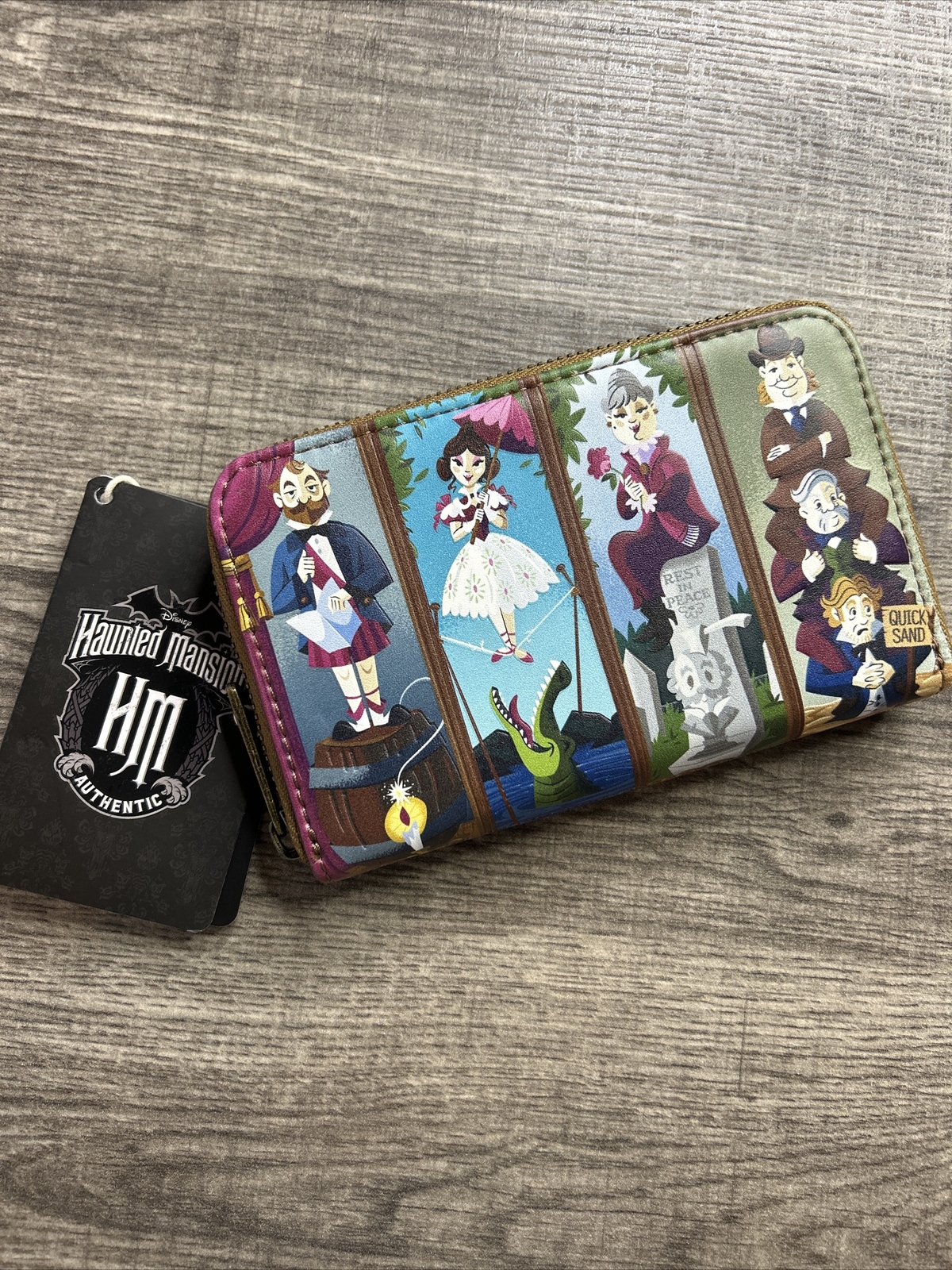 YAY! NEW WITH TAGS! Loungefly Disney Haunted Mansion Portraits Wallet