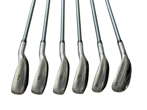 Callaway Mavrik Iron Set 7-SW Catalyst 65g 5.5 R Flex Shafts Callaway Grips - Picture 3 of 8