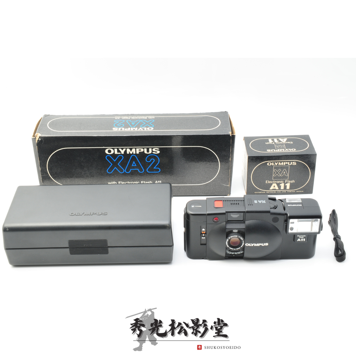 NEAR MINT+++ in Box】Olympus XA2 Black Point & Shoot Film