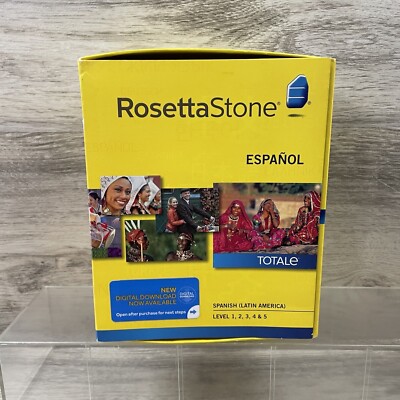 Rosetta Stone Spanish/Espanol 8 CD Box Set (Latin America) Version 4 ...