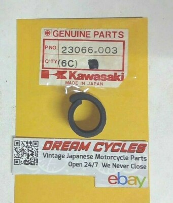 NOS Kawasaki  23066-003 Rubber DamperS F6 F7 F9 F11 G3 G4 G5 KE KL 1969-2001