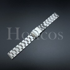 18 20 22 MM President jubilee Watch Band Bracelet Fits for Seiko 3 Link Steel S