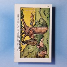 Comic Postkarte um 1970 Buchmacher Rasen Buchhalter Letch blond Pferderennen