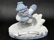 Snow Buddies Cousin Slick SLICK SNOWBOARDIN Figurine 2000 Encore Group