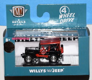 Details about   M2 Machines Auto Lift 1944 Willys Jeep MOC VHTF