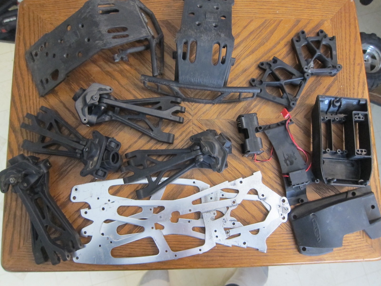 HPI Savage RC Monster Truck Chassis Frame Parts Lot Replacement Spares