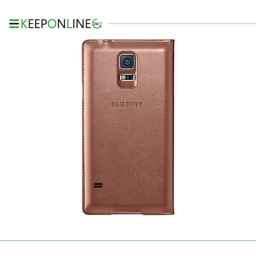Original Samsung Official Galaxy S5 (G900) S-View Flip Cover Case NEW - Picture 12 of 22