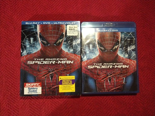 The Amazing Spider-Man (Blu-ray/DVD, 2012, 3-Disc Set, With Slipcover) - Picture 3 of 5