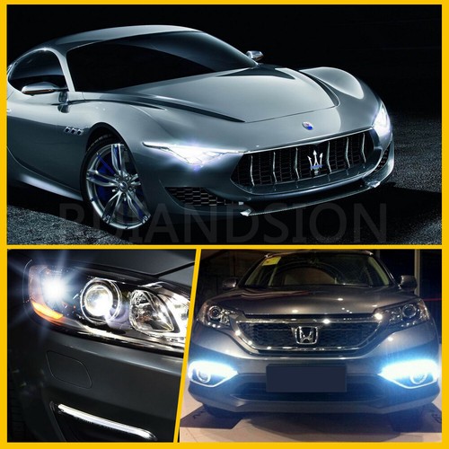 2x AC 6V 1156 ba15s LED 5050 8 SMD White Car Bulb Light Brake/Turn/Tail /Reverse - Picture 7 of 8