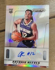 Antonio Reeves 2024-25 Prizm Deca Rookie Signatures RC Auto Silver Prizm