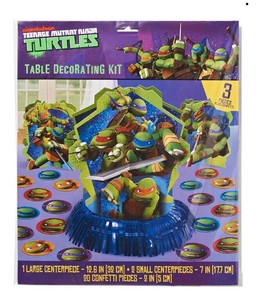Teenage Mutant Ninja Turtles Table Decorating Centerpiece Kit