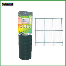 RETE METALLICA PER RECINZIONE ZINCATA ELETTROSALDATA PVC 1 X 5 10 15 25 METRI