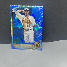 2022 Bowman Chrome Draft Sapphire Yordany De Los Santos Blue Saphire