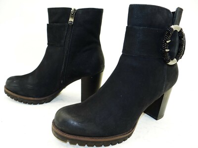 Morco Tozzi Schuhe Boots Stiefel Stiefeletten Winter Damen Leder Gr.39 TOP