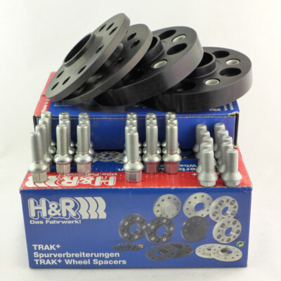 H&R Spurverbreiterung 20/40mm schwarz für Caddy Golf Jetta Passat Tiguan Touran