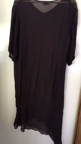 🪬Gorgeous Vintage ENCHANTRESS Brown Bohemian /Gypsy Dress Free Size - Picture 5 of 6