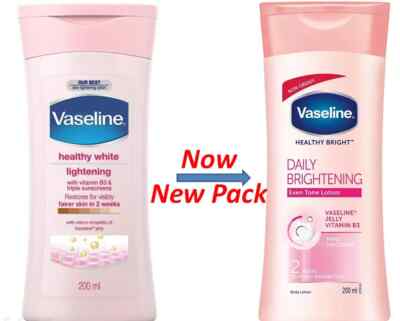 Vaseline Healthy Bright Daily Brightening Body Lotion,  100ml