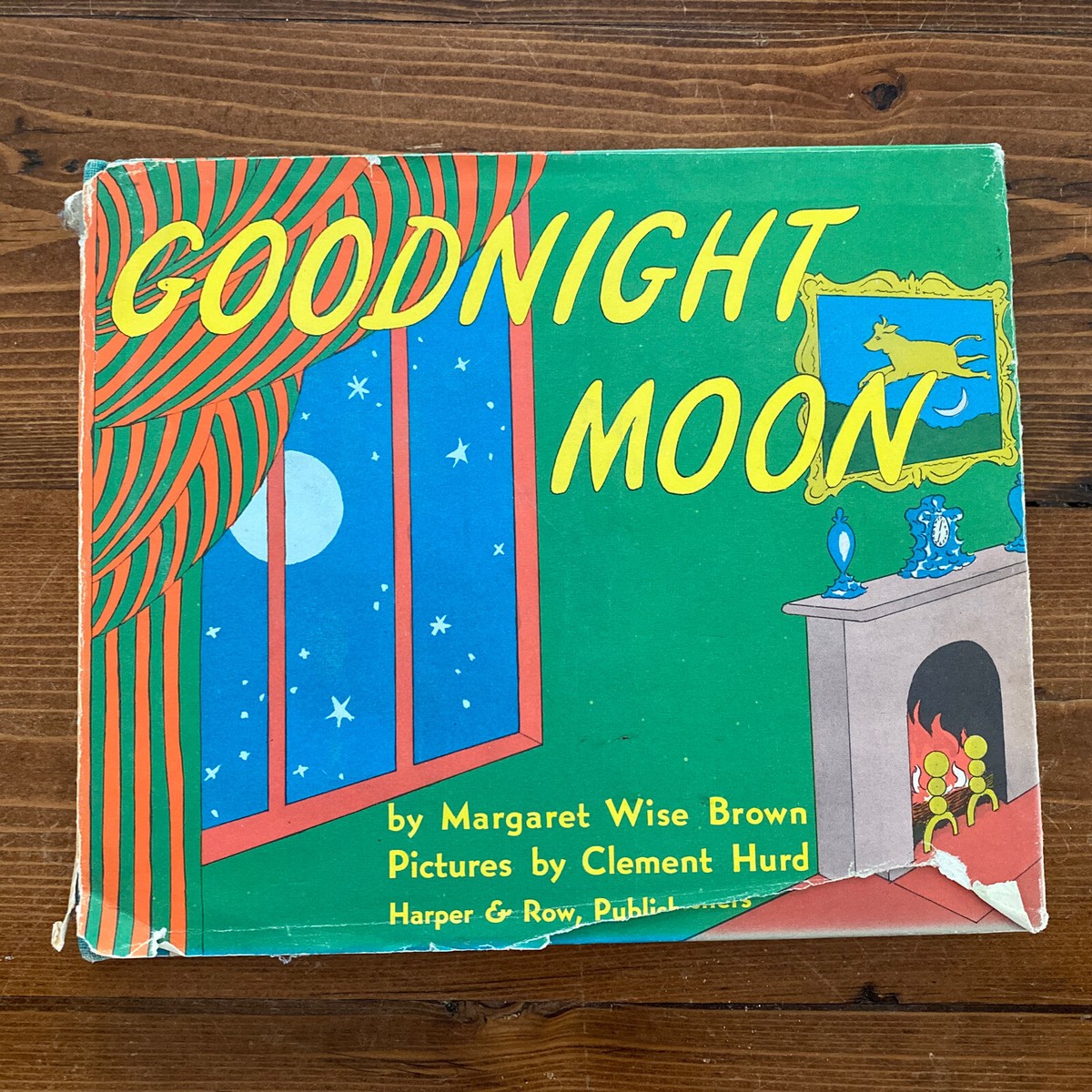 Goodnight Moon rare early 1947 Print HCDJ Margaret Wise Brown