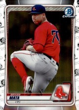 2020 Bowman - Chrome Prospects Bryan Mata #BCP-128 (RC)