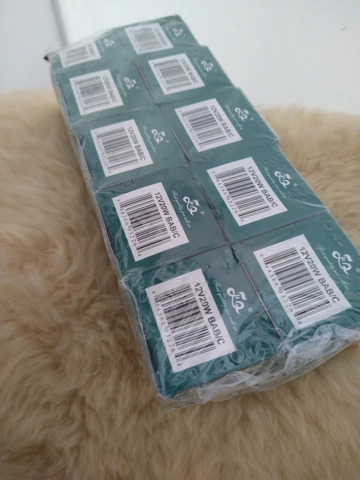 PLUSRITE PIN Bulbs MR16 Cover Glass GU5.3 2-PIN 20W LANP PACK OF 10 - BRAND NEW - Image 2 of 4