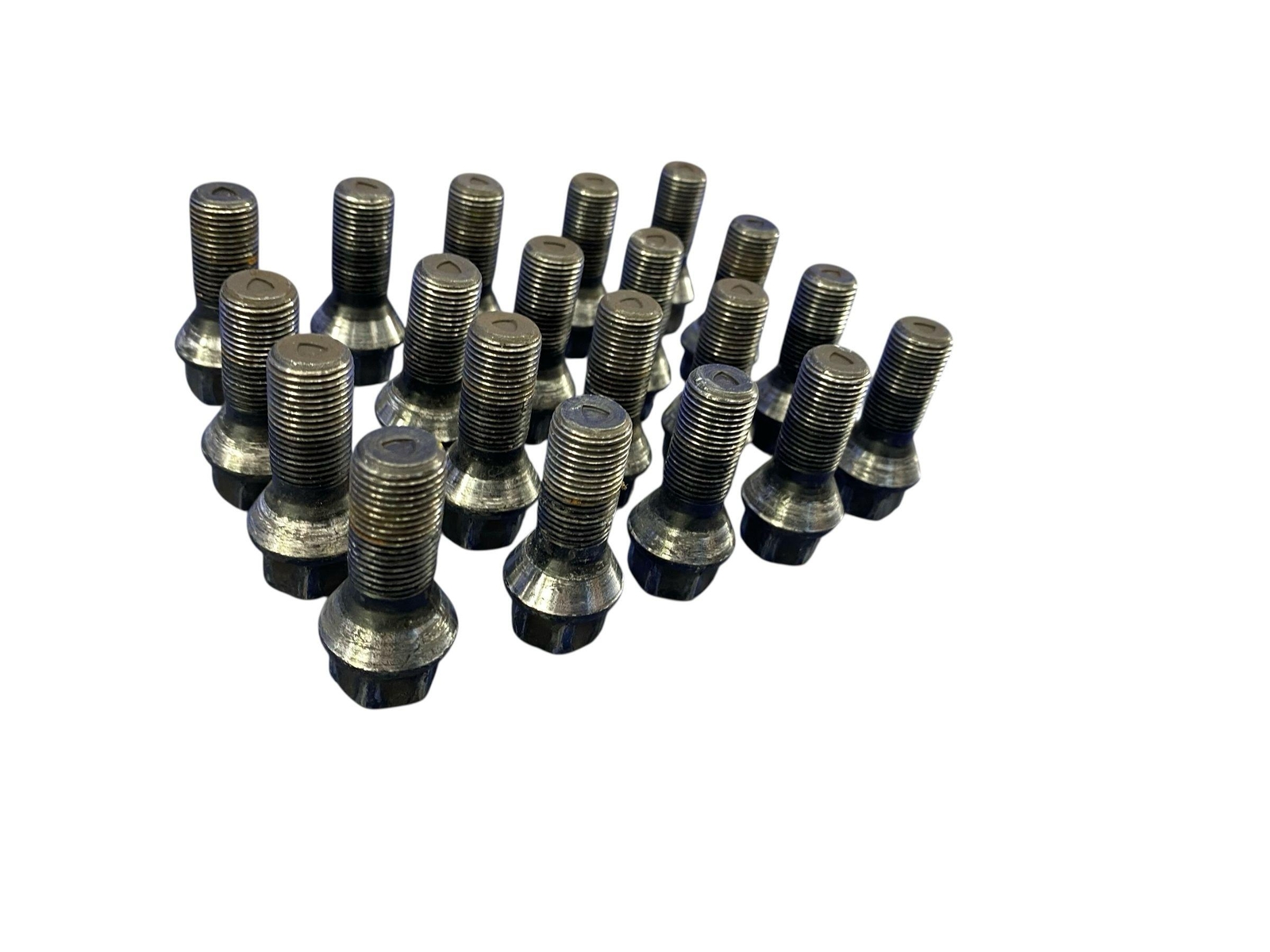 2013 ROLLS ROYCE GHOST FRONT REAR LEFT RIGHT LUG NUT BOLT SET OF 20 BLACK *WEAR*