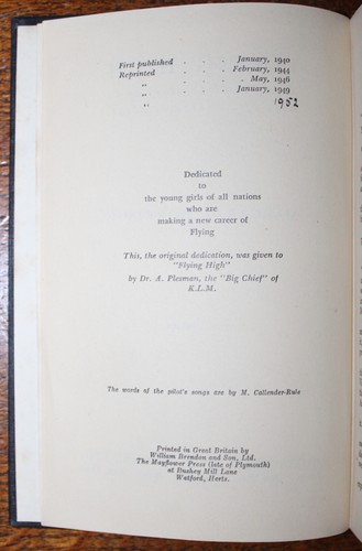 1949 Flying High Margaret Morrison Later Edition SIGNED by the Author Hutchinson - Picture 10 of 18