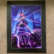 SDCC 2016 Blizzard Overwatch Sombra Limited Edition Print COA John Polidora