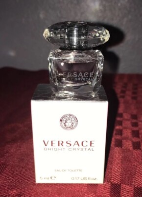 Versace Bright Crystal By Gianni Versace For Women. Eau De Toilette .17oz New