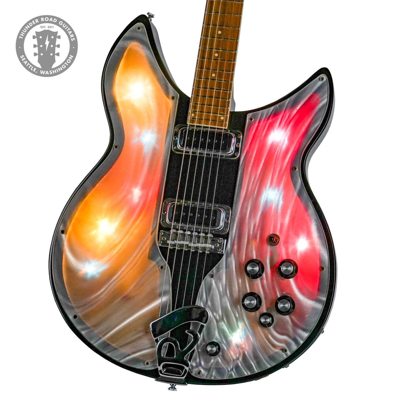 1971 Rickenbacker 331 Light Show Jetglo