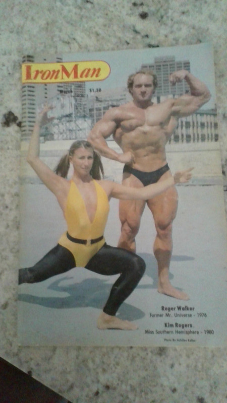 IRON MAN  BODY BUILDING MAGAZINE March 1981