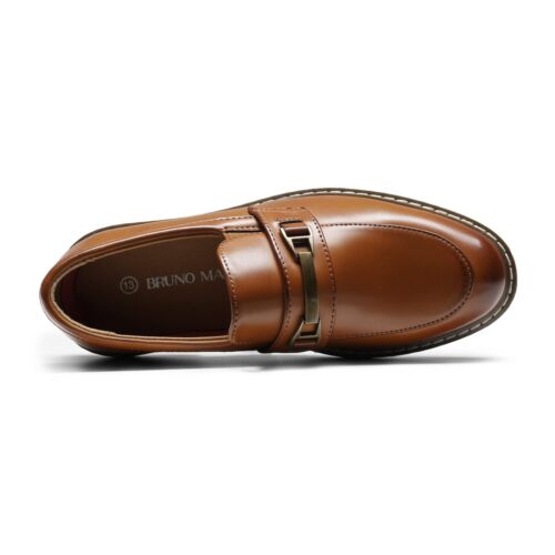 Kids Boys Youth Men's Classic Dress Slip-on Penny Loafer Oxford Shoes Wedding - Picture 5 of 25