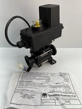 Spraying Systems Co 344BR  Electric Regulating Ball Valve 300PSI
