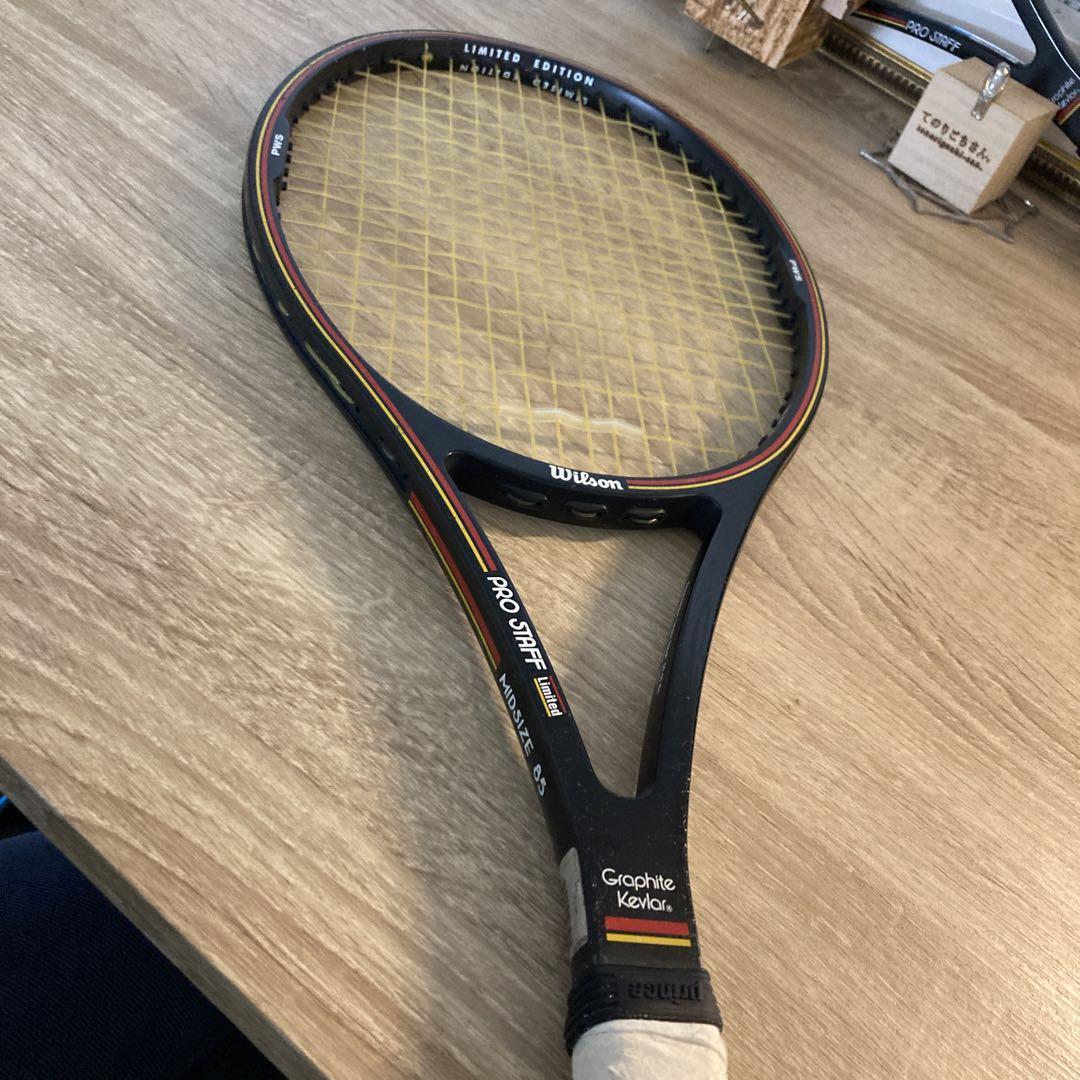 Wilson Pro Staff85 Limited テニスラケット 楽天市場】【中古】ウィルソン プロ スタッフ リミテッド 85
