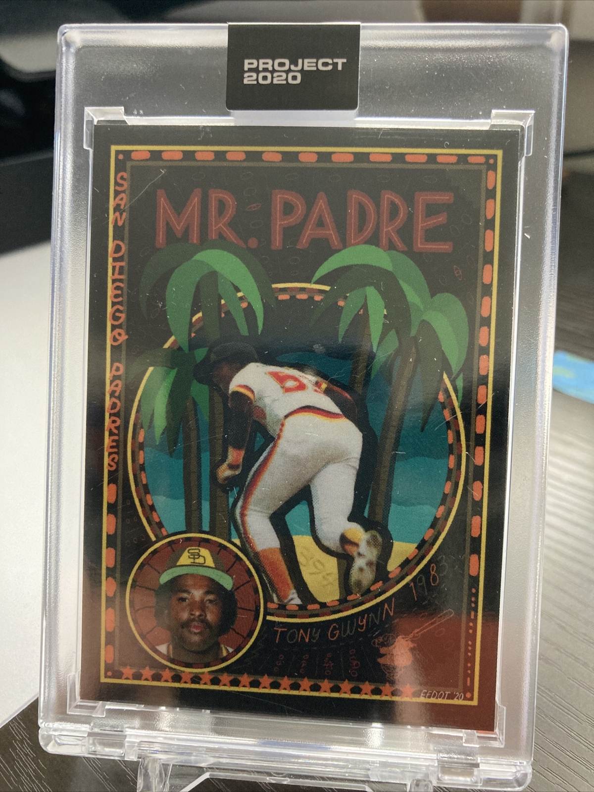 Topps Project 2020 #94 TONY GWYNN  RC Art by EFDOT Padres