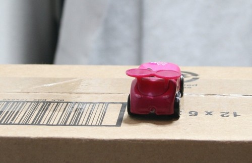 Disney Hasbro Minnie Topolino MM Auto da corsa rosa piccola 2001 - Foto 4 di 6