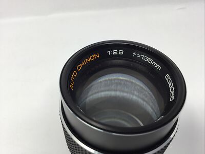 Auto Chinon 135mm F2.8 M42 Mount Camera Lens rear cap 539066