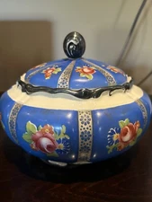 Stunning Vintage Miterteich Bavaria Lidded Bowl